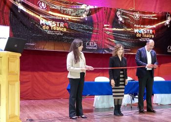 Muestra de Teatro Departamental Norma Padilla llega al Teatro Municipal de Quetzaltenango. / Foto: Crea, MCD.