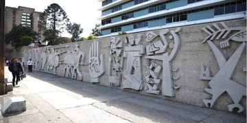 Murales del IGSS de Roberto González González Goyri. / Foto: SIC.