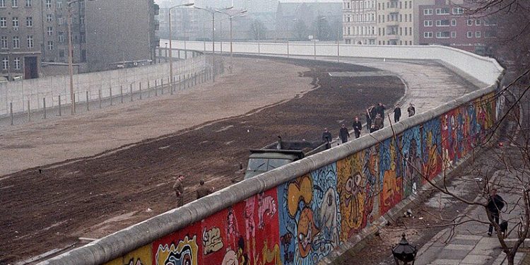 Muro de Berlín, derribado hace 35 años. / Foto: Wikipedia.