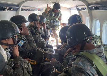 61 aniversario de la Brigada de Paracaidistas viene acompañada de un curso para civiles. / Foto: cortesía Mindef