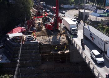 CIV presenta avances en la construcción del segundo puente 17.5 CA-9 Sur, en Villa Nueva