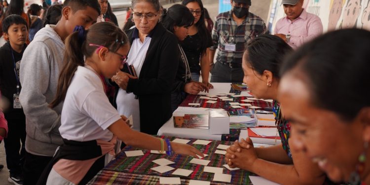 Ministerio de Educación realizó el quinto festival de lectoescritura en el municipio de Aguacatán, Huehuetenango.