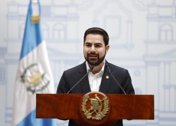 Santiago Palomo, secretario de Comunicación Social de la Presidencia, se refirió que el Gobierno de Guatemala estará al pendiente de los resultados y espera que transcurran las votaciones de forma pacífica en Estados Unidos. / Foto: Gilber García.