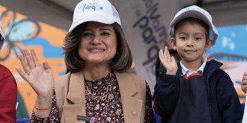 Vicepresidenta Karin Herrera participó en apertura del programa "Volvamos al parque". / Foto: Vicepresidencia.