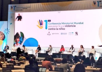 SVET en la Conferencia Ministerial Mundial para poner fin a la violencia contra la niñez. /Foto: SVET.