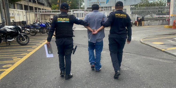 Jorge “N”, de 31 años, fue identificado huyendo. / Foto: PNC.