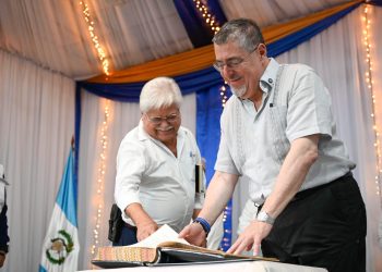 Presidente Arévalo visita el INVO, Chiquimula. / Foto: Alvaro Interiano