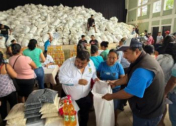La entrega de estas raciones representa un alivio inmediato para miles de hogares. / Foto: MAGA