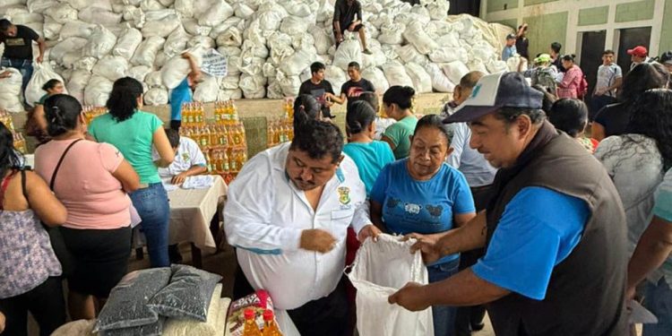 La entrega de estas raciones representa un alivio inmediato para miles de hogares. / Foto: MAGA