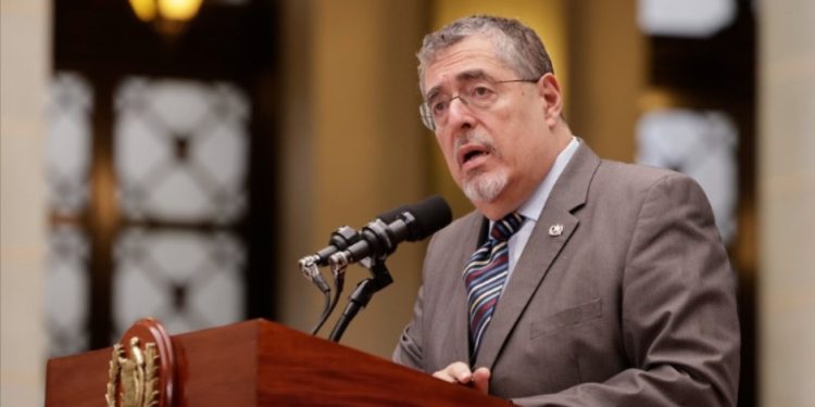 Presidente Bernardo Arévalo. / Foto: Dickens Zamora.