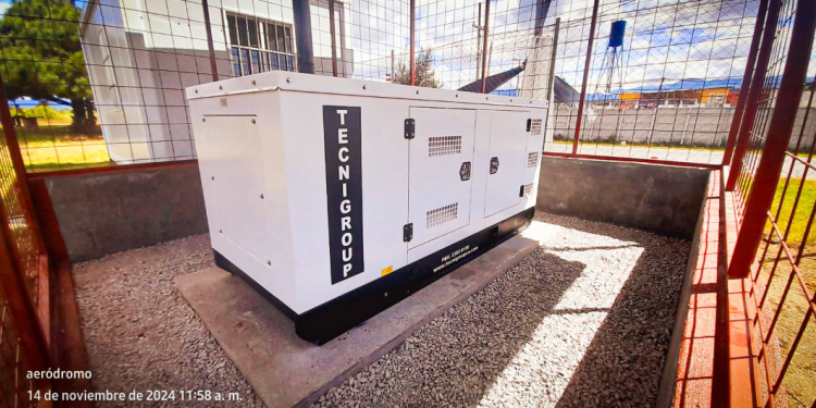 Generador en el Aeródromo de Quetzaltenango. / Foto: CIV.