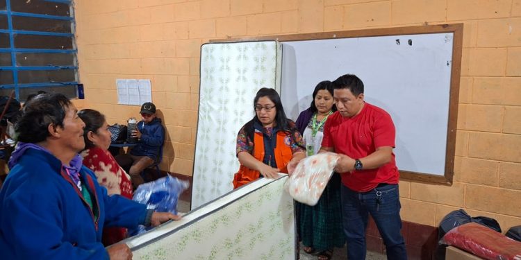 Sigue el trabajo interinstitucional para atender las emergencias climáticas en Alta Verapaz