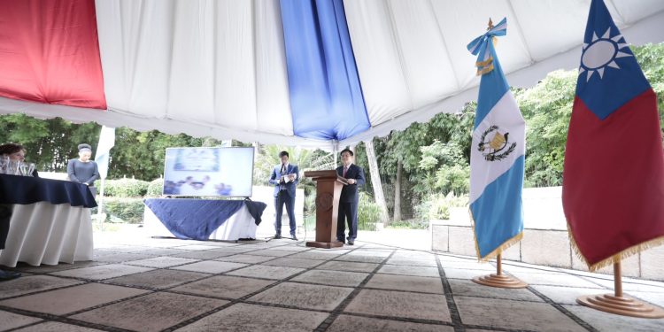 Guatemala busca fortalecer lazos con China (Taiwán). /Foto: Daniel Ordóñez.