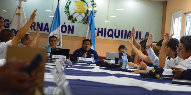 Codede de Chiquimula efectúa reunión para fortalecer el desarrollo en el departamento