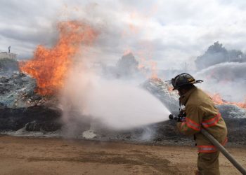 Por el momento, las causas que originaron el incendio están bajo investigación. / Foto: Bomberos Voluntarios