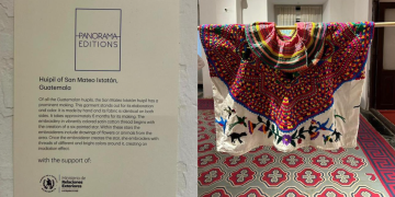 Exponen indumentaria de San Mateo Ixtatán, Huehuetenango. / Foto: Minex.