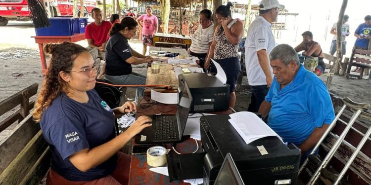 Las jornadas de identificación se llevan a cabo en diferentes puntos. / Foto: cortesía Maga.