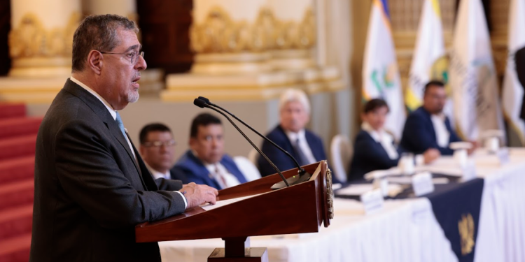 Presidente Bernardo Arévalo Año Internacional de las Cooperativas. / Foto: Noé Pérez.