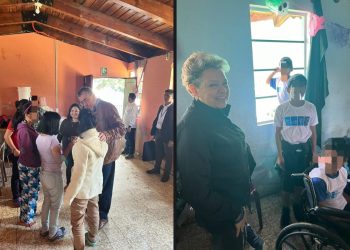 Presidente Bernardo Arévalo y Primera Dama visitan centro de atención a niñez con discapacidad