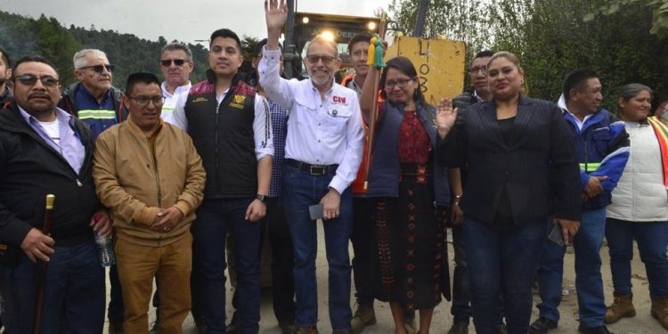 Mejoramiento vial beneficiará a más de 80 mil personas de comunidades de Huehuetenango