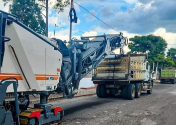 Comienzan trabajos de recapeo en ruta que conecta San Luis Jilotepeque e Ipala