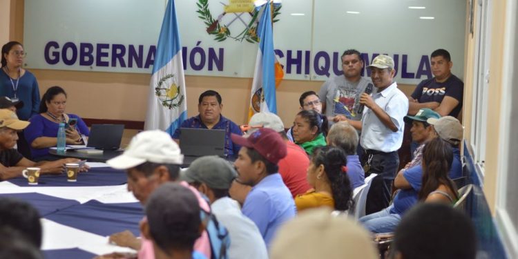 Buscan fortalecer proyectos rurales por medio de la Mesa de Asuntos Rurales de Chiquimula