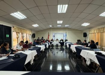 Desarrollan reunión de la mesa multisectorial de seguridad en Totonicapán