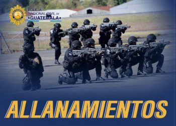 Allanamientos realizados por la Dipanda. / Foto: PNC