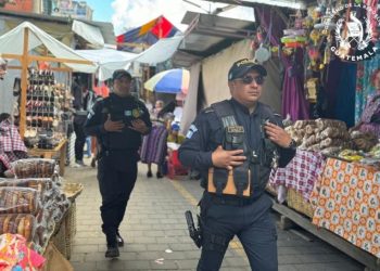 Refuerzan acciones de control y seguridad durante feria titular de San Andrés Xecul