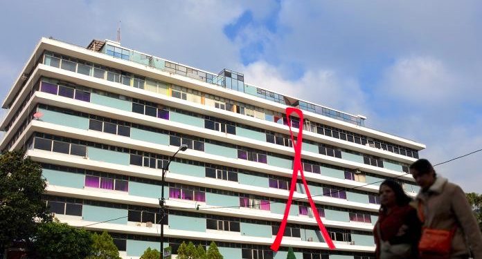 Mensaje de solidaridad para los pacientes y familiares que viven con VIH. / Foto: archivo IGSS.