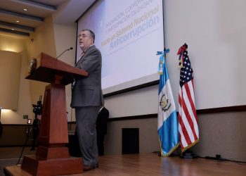 El presidente Arévalo concluyó su intervención destacando que los retos han sido evidentes durante los primeros 10 meses de su administración. / Foto: Dickens Zamora