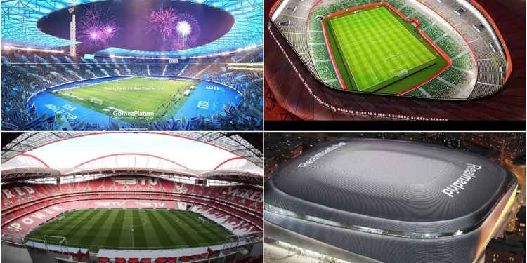 Estadios para el Mundial 2030 en España, Portugal y Marruecos