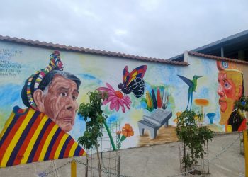 Murales enaltecen la identidad cultural de San Juan Sacatepéquez