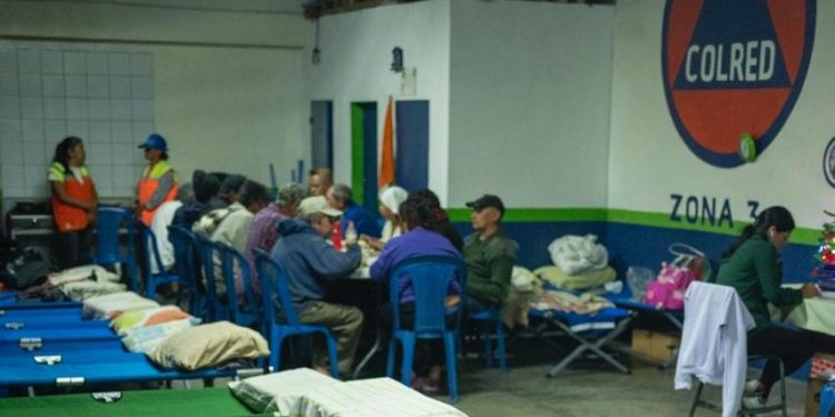 Conred ha brindado 106 servicios en 4 albergues habilitados por temporada fría