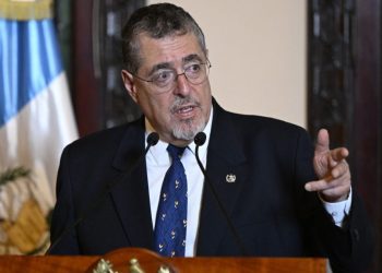 El presidente Bernardo Arévalo asegura que la justicia en Guatemala está en crisis. / Foto: Byron de la Cruz.