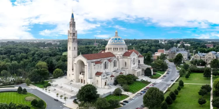 Basílica de la Inmaculada Concepción, patrona de los Estados Unidos de América, en Washington DC. / Foto: Washington DC.