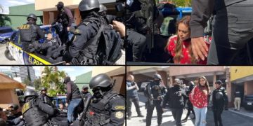 Entre los capturados destaca la del cabecilla de la mara Salvatrucha alias Fatboy y la de su conviviente, alias la Beba.