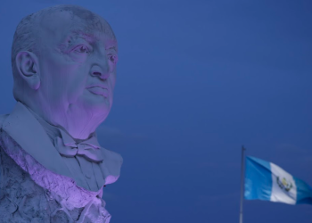 Monumento fúnebre para Miguel Ángel Asturias, un homenaje a su legado literario