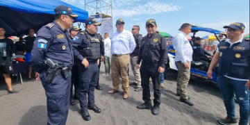 Ministro de Gobernación y Director de la PNC supervisan operativos de seguridad