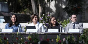 La vicepresidenta Karin Herrera participó en el Congreso Interamericano Perspectivas de la Trata de Personas y Delitos Conexos. / Foto: Vicepresidencia de la República.