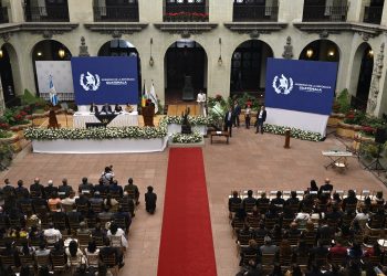 Conmemoración de los 28 años de la firma de la paz. / Foto: Álvaro Interiano.