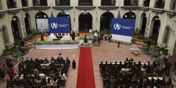 Conmemoración de los 28 años de la firma de la paz. / Foto: Álvaro Interiano.