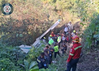 DGAC reporta accidente aéreo en la colonia Santa Fé