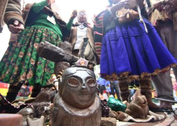 El Illapacha es la festividad con la que dan la bienvenida al solsticio de verano en Bolivia. / Foto: Los Tiempos Bolivia.