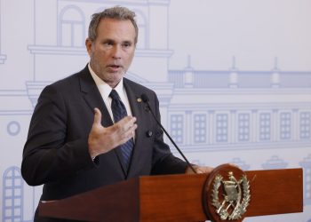 Director de Inguat, Harris Whitbeck. / Foto: Gilber García.