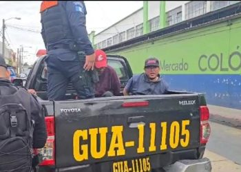 PNC captura a presuntos responsables de homicidio en la zona 1