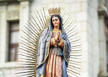 Virgen de Guadalupe recorriendo las calles del Centro Histórico. /Foto: Santuario de Guadalupe.