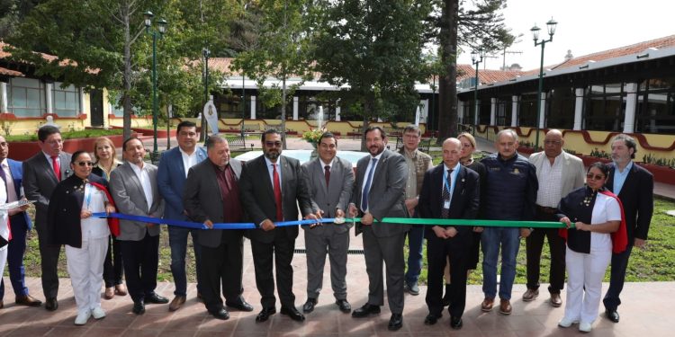 IGSS inaugura Hospital La Capitanía en Antigua Guatemala. / Foto: IGSS.