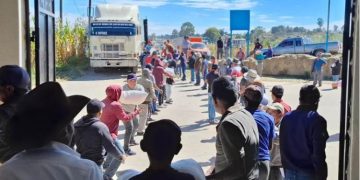 Entrega de alimentos por acciones. / Foto: MAGA.