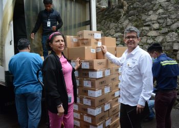 MSPAS fortalece con equipos médicos distintas áreas del Hospital General San Juan de Dios con más de 681 mil unidades de medicamentos.